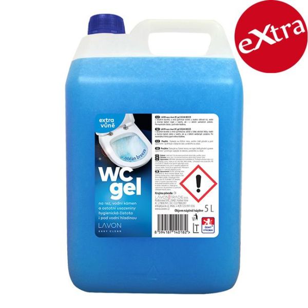 LAVON WC gél 5 l ocean breeze 