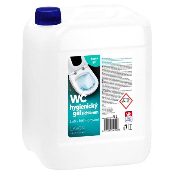 LAVON WC gél s chlórom 5 l 