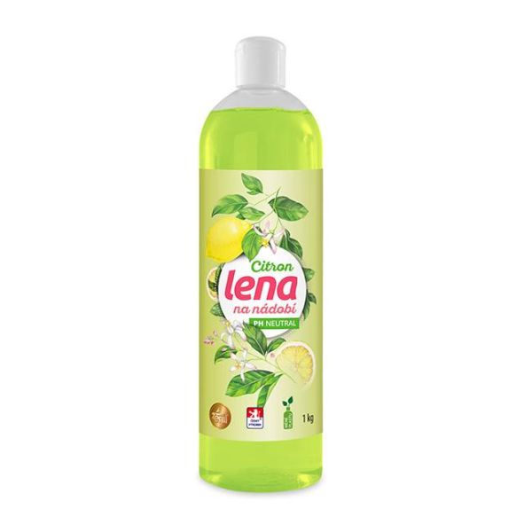 Prostriedok na riad LENA 1 kg, citrón 