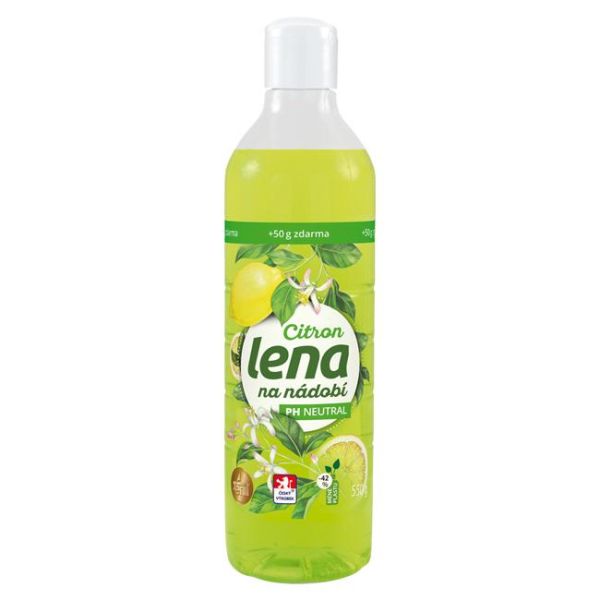 Prostriedok na riad LENA 500 g, citrón 