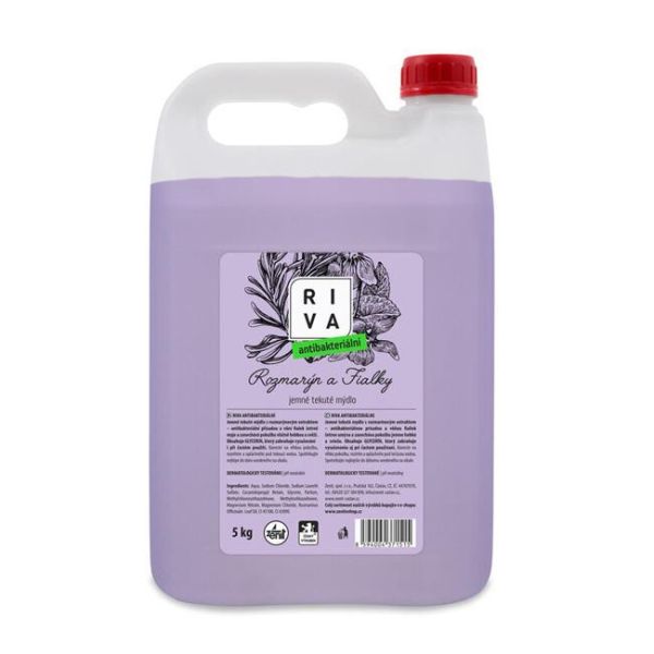 Tekuté mydlo RIVA 5kg antibakteriál 