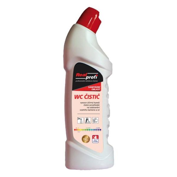Real profi WC čistič, 750ml 