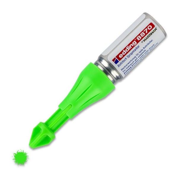 Popisovač na značenie otvorov edding 8870 v blistri neonovo zelený 