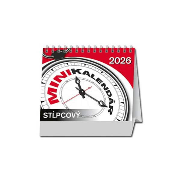 Stolový kalendár stĺpcový Mini 13,8 x 11,5 mm 