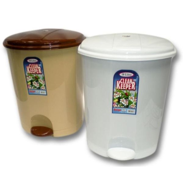 Odpadkový kôš 30L CLEAN KEEPER, pedál, 35x35x46cm 