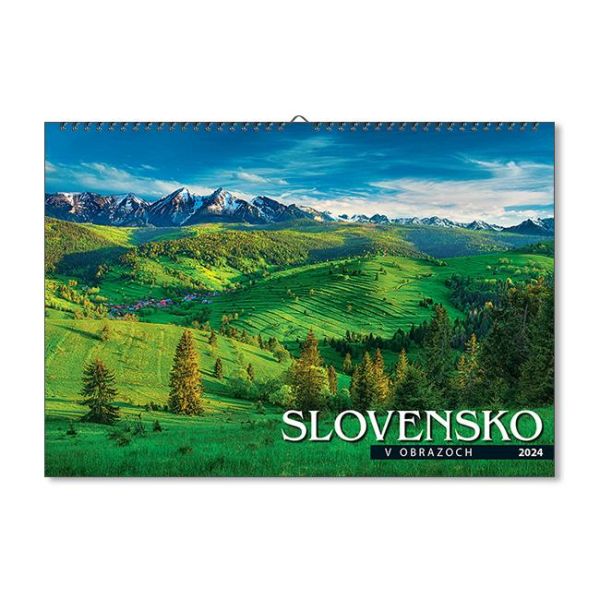 Nástenný kalendár Spoznávame Slovensko 