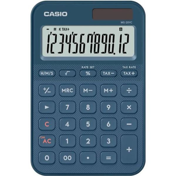 Kalkulačka stolná Casio MS 20 YC NY modrá 