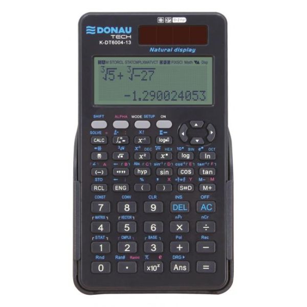 Kalkulačka DONAU TECH K-DT6004-13 - vedecká tmavosivá 