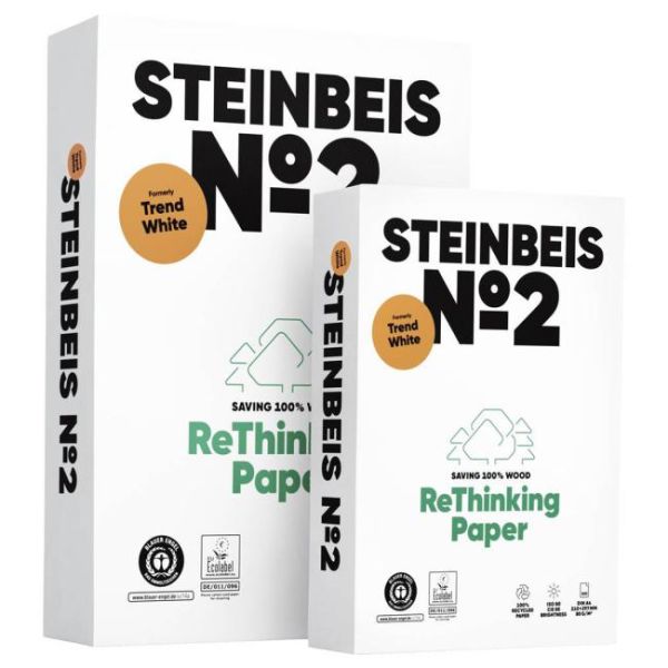 Kopírovací papier Steinbeis №2recyklovaný A4, 80g CIE 85 