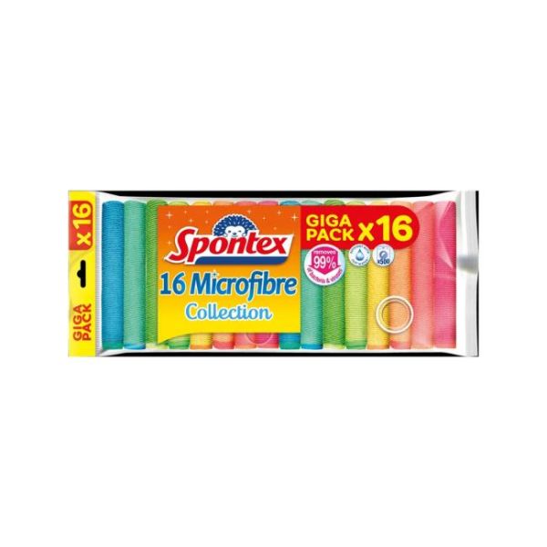 Utierka z mikrovlákna Spontex Collection 16ks 