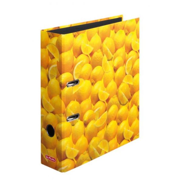 Zakladač pákový Herlitz maX.file 8cm Citróny 