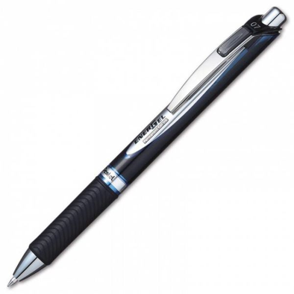 Gélový roller Pentel Energel dokumentačný, modrý 
