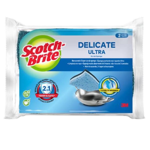 Hubka Scotch-Brite Delicate Ultra 2 ks 