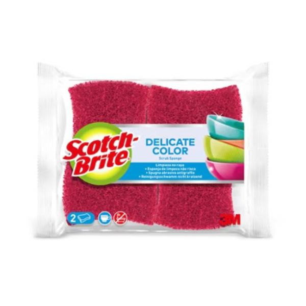 Hubka Scotch-Brite Delicate na citlivé povrchy 2 ks 