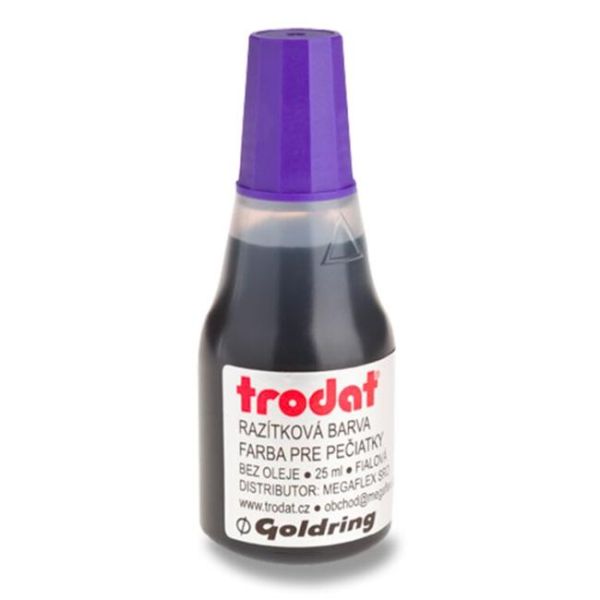 Pečiatková farba Trodat 7010 fialová, 25ml 
