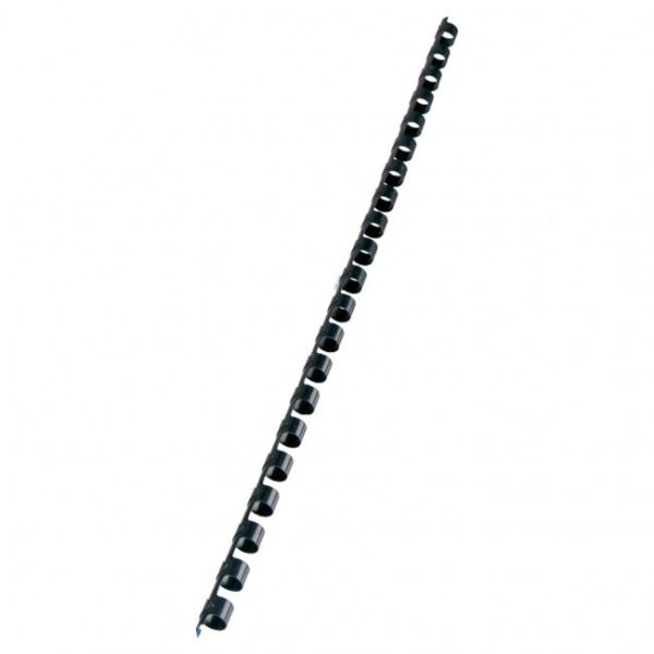 Plastové hrebene GBC 21R 8mm čierne 