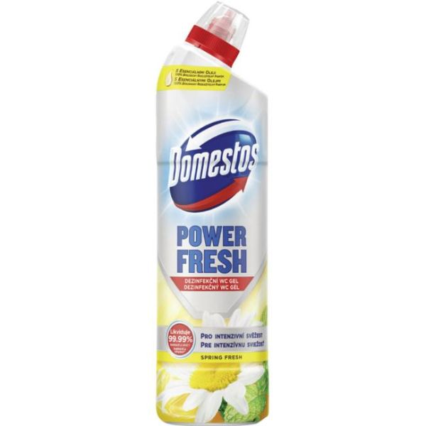 Domestos WC čistiaci gél 700ml Power Fresh Spring 