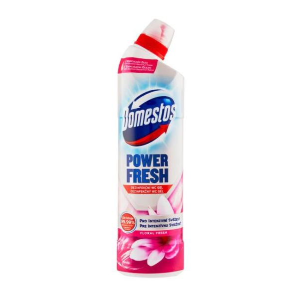 Domestos WC čistiaci gél 700ml Power Fresh Floral 