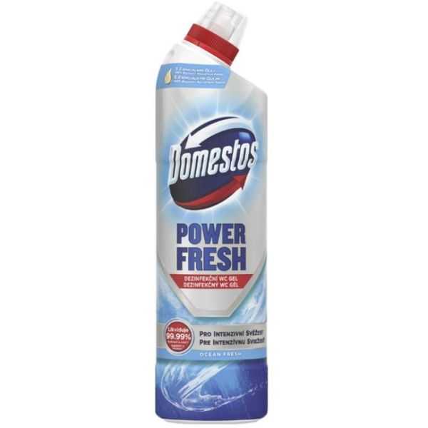 Domestos WC čistiaci gél 700ml Power Fresh Oceán 