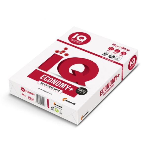 Kopírovací papier IQ economy+ A4, 80g 