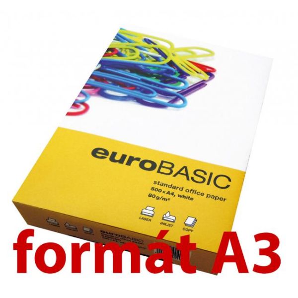 Kopírovací papier A3 80g Eurobasic