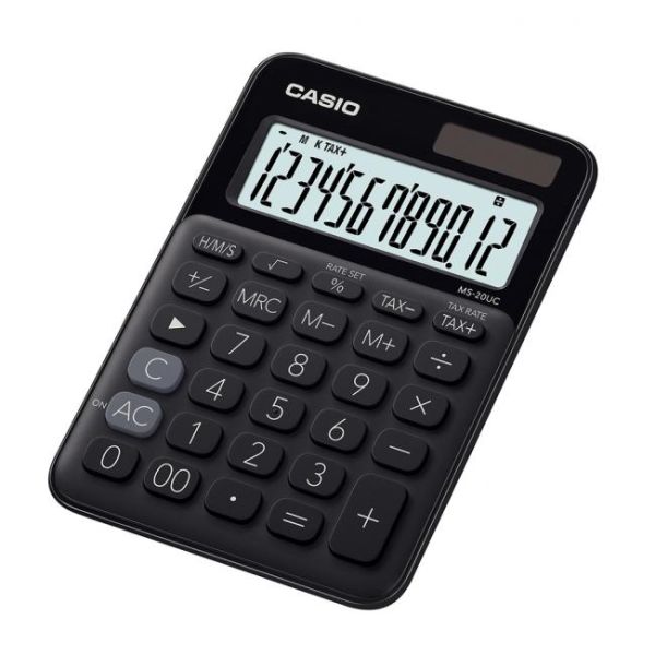 Kalkulačka Casio MS-20UC čierna 