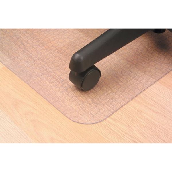 Podložka pod stoličku na tvrdé podlahy v tvare T 130x116cm 