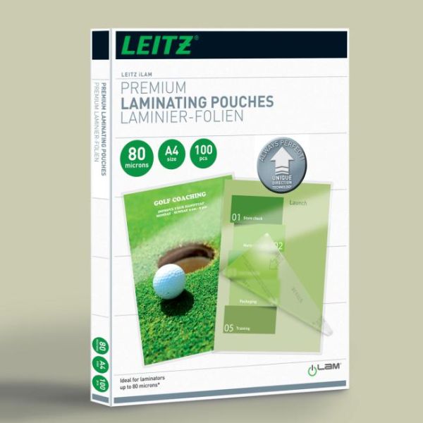 Laminovacie fólie Leitz iLAM UDT A4, 80 mic, 100 ks 