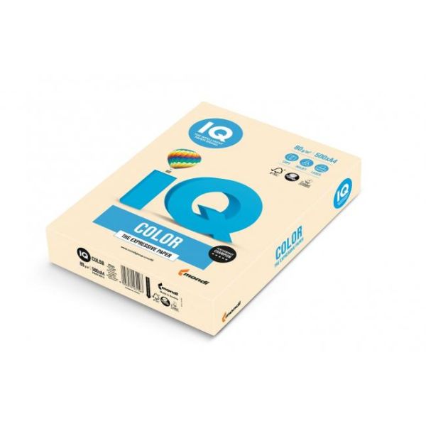 Kopírovací papier A4 IQ 80g color krémový
