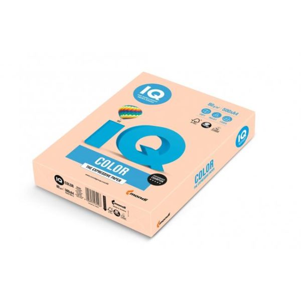 Kopírovací papier A4 IQ 80g color lososový