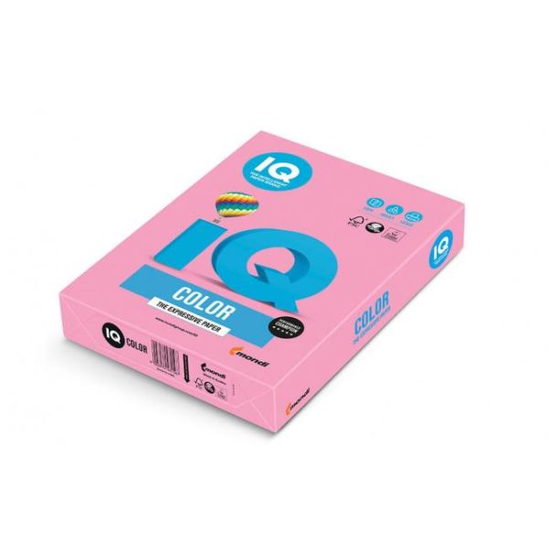 Kopírovací papier A4 IQ 80g color ružový
