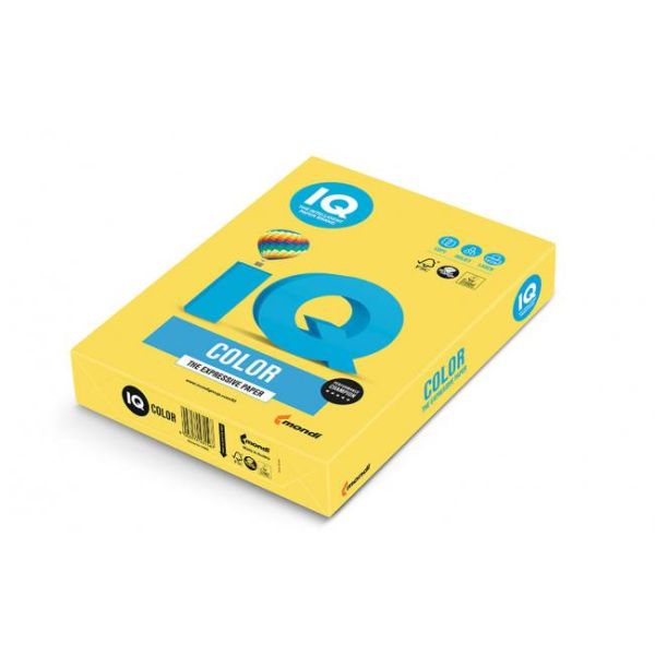 Kopírovací papier A4 IQ 80g color kanárikovo-žltý