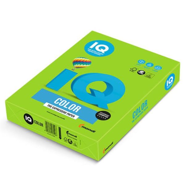 Kopírovací papier A4 IQ 80g color májovo-zelený