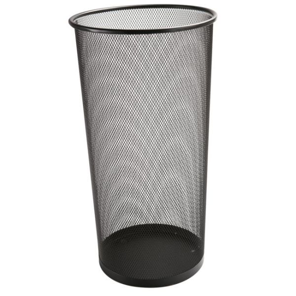 Drôtený kôš na dáždniky 22,6 ℓ čierny 