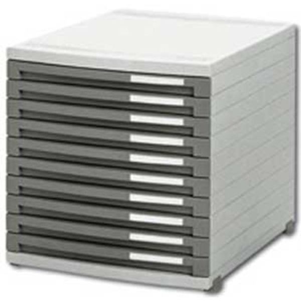 Zásuvkový box Contur 10 zatvorený 25mm 