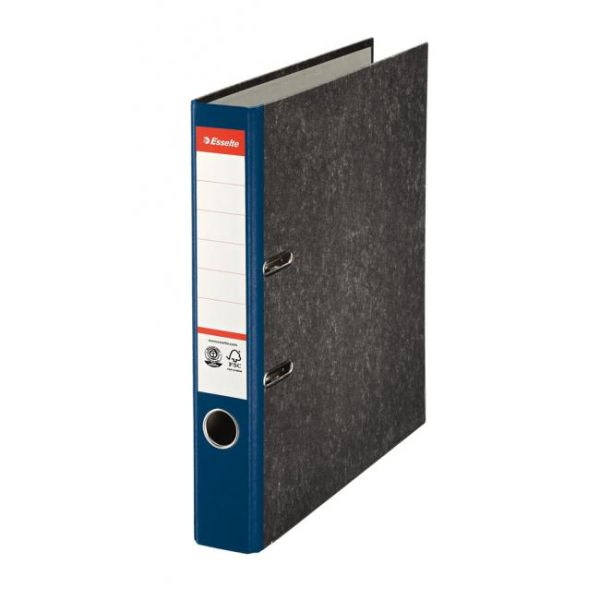 Zakladač pákový Esselte Mramor 5cm modrý 