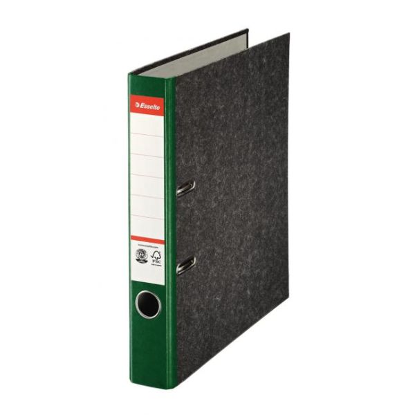 Zakladač pákový Esselte Mramor 5cm zelený 