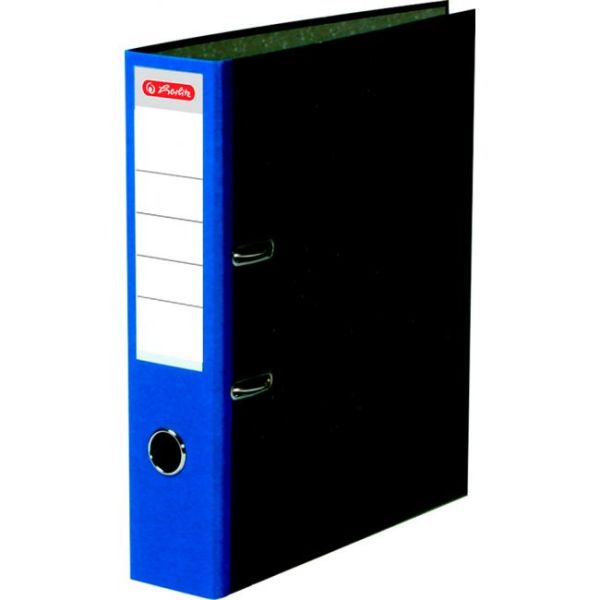 Zakladač pákový Herlitz Mramor 8cm modrý 