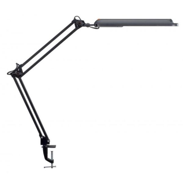 Lampa stolná LED MAUL Atlantic so svorkou čierna 