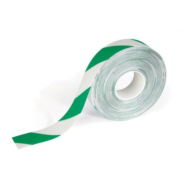 Vyznačovacia páska DURALINE STRONG 2 COLOUR zeleno-biela 50 mm x 30 m 