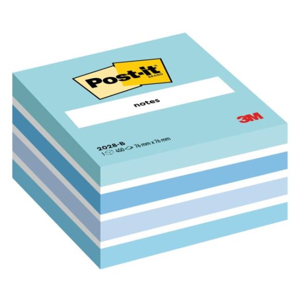 Samolepiaci bloček Post-it 76x76 ľadová 2028N 