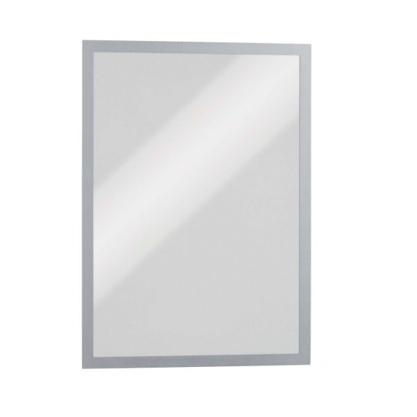 Samolepiaci DURAFRAME A4 strieborný 
