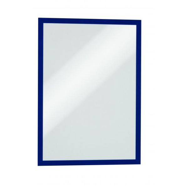 Informačný panel, A3, samolepiaca zadná strana, DURABLE "DURAFRAME®", tmavomodrá, 2ks