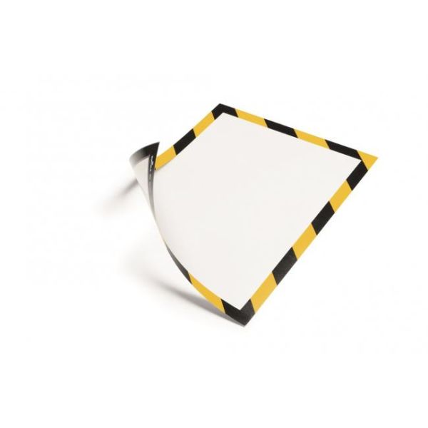 Panel DURAFRAME MAGNETIC SECURITY A4 žlto-čierny 