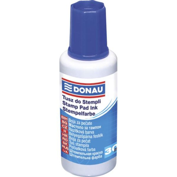Pečiatková farba DONAU modrá 30ml 