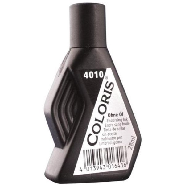 Pečiatková farba STK čierna 28ml 