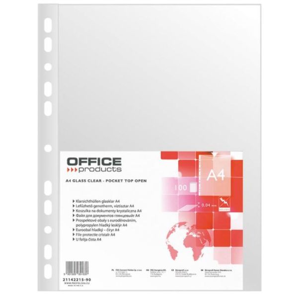 Euroobal Office Products A4 lesklý 40mic v sáčku 
