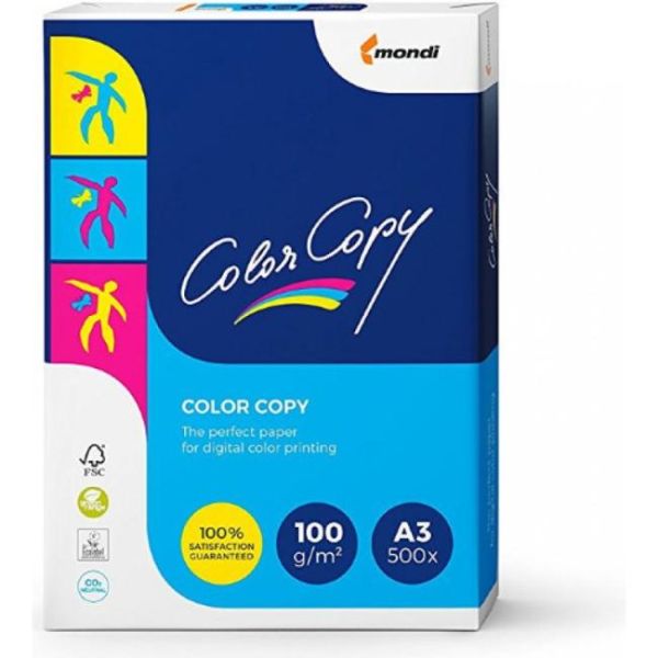 Papier Color Copy A3, 100g, 500 hárkov 