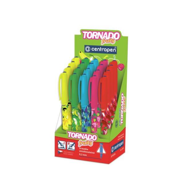 Displej Centropen roller Tornado FRUITY 2675, 20 ks 