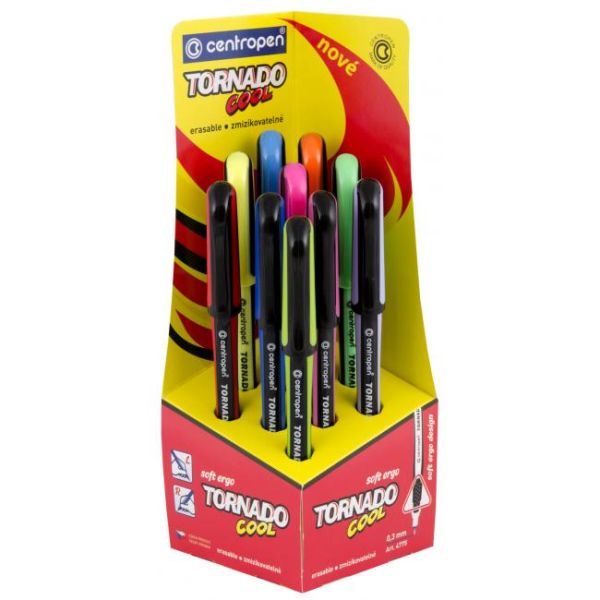 Displej Centropen roller Tornado COOL, 10 ks 